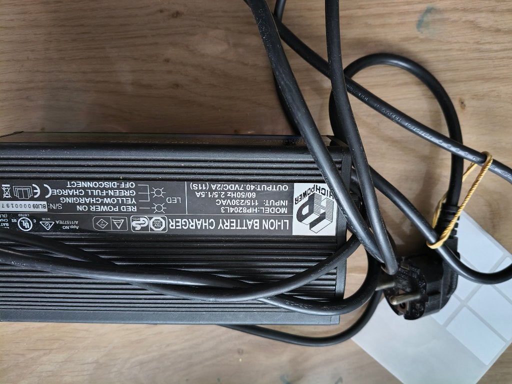 Fiets oplader, Gebruikt