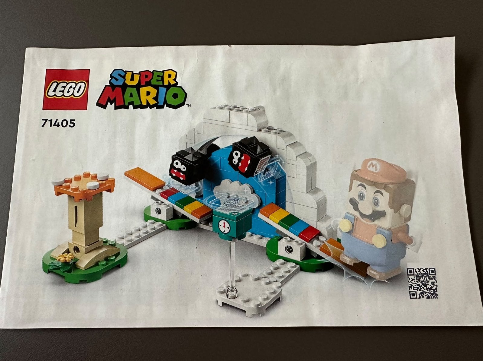 LEGO Super Mario 71405 Fuzzy Flipper Uitbreidingsset, Ophalen, Zo goed als nieuw