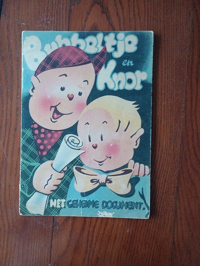 Bubbeltje en Knor Het geheime document Pax Steen 1942, Gelezen, Fictie algemeen, Ophalen of Verzenden, Pax Steen