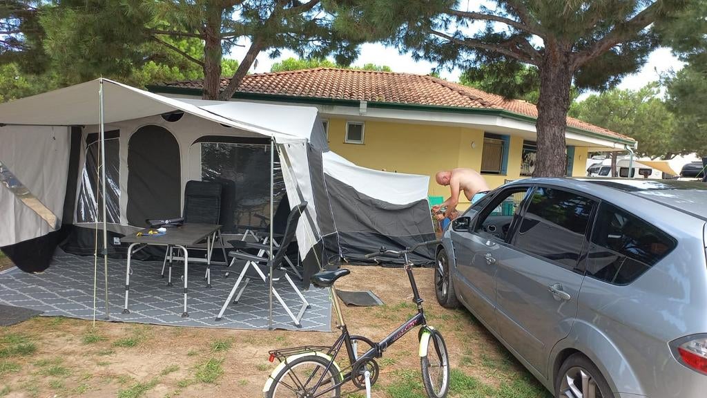 Veel extra's Jamet Jametic All Season 2018,zijtent optioneel, Caravans en Kamperen, Ophalen, Antraciet, Aanwezig, Meer dan 6