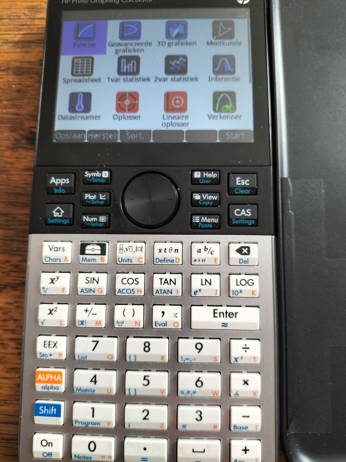Hp rekenmachine, Ophalen of Verzenden, Grafische rekenmachine, Zo goed als nieuw