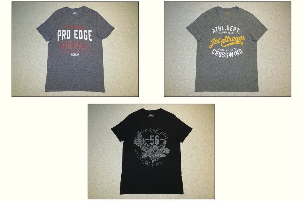 3 T-shirts – maat S, Ophalen of Verzenden, Gedragen, Maat 46 (S) of kleiner, Overige kleuren