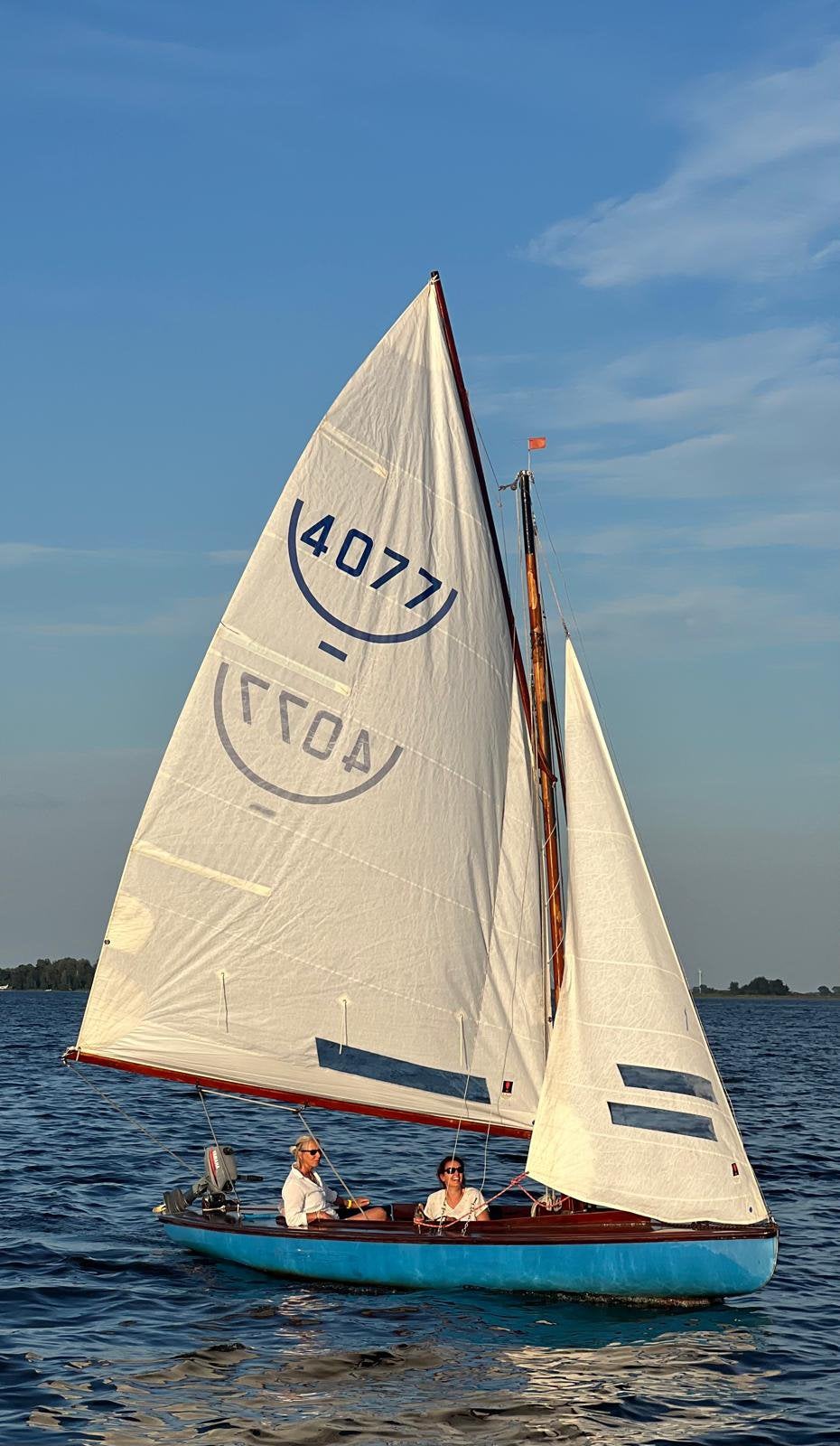 16m2 zeilboot, Watersport en Boten, Zeilen en Zeiltoebehoren, Ophalen, Gebruikt, Minder dan 15 m²