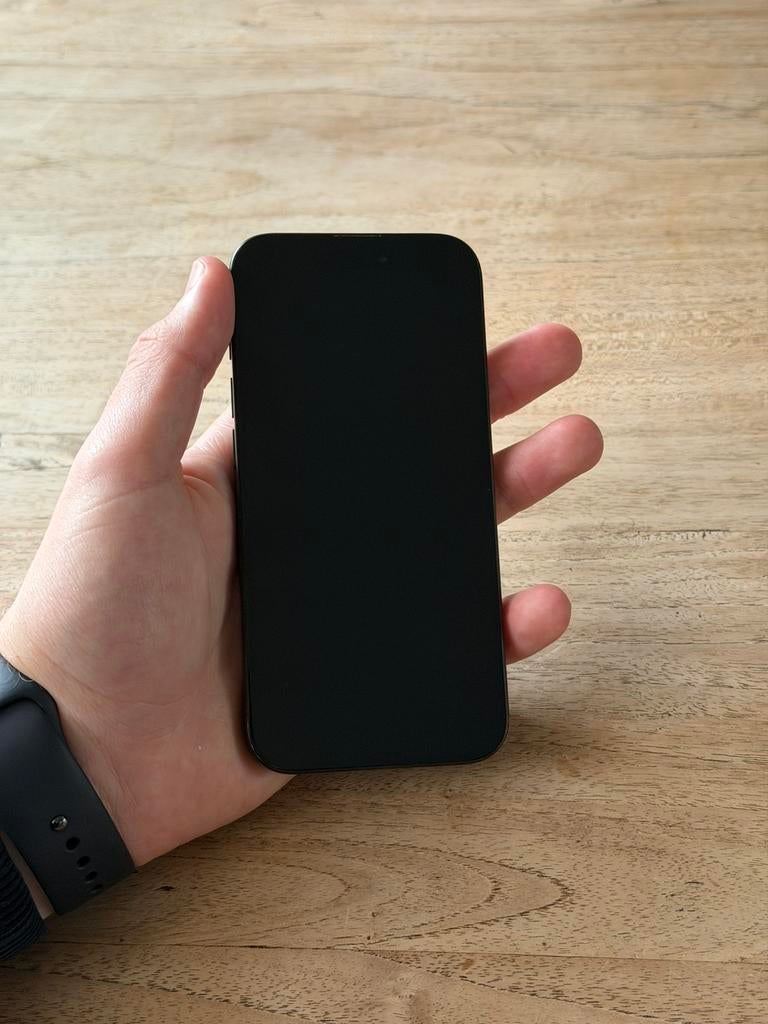 iPhone 15 pro 128GB, 128 GB, Zwart, 88 %, Ophalen of Verzenden
