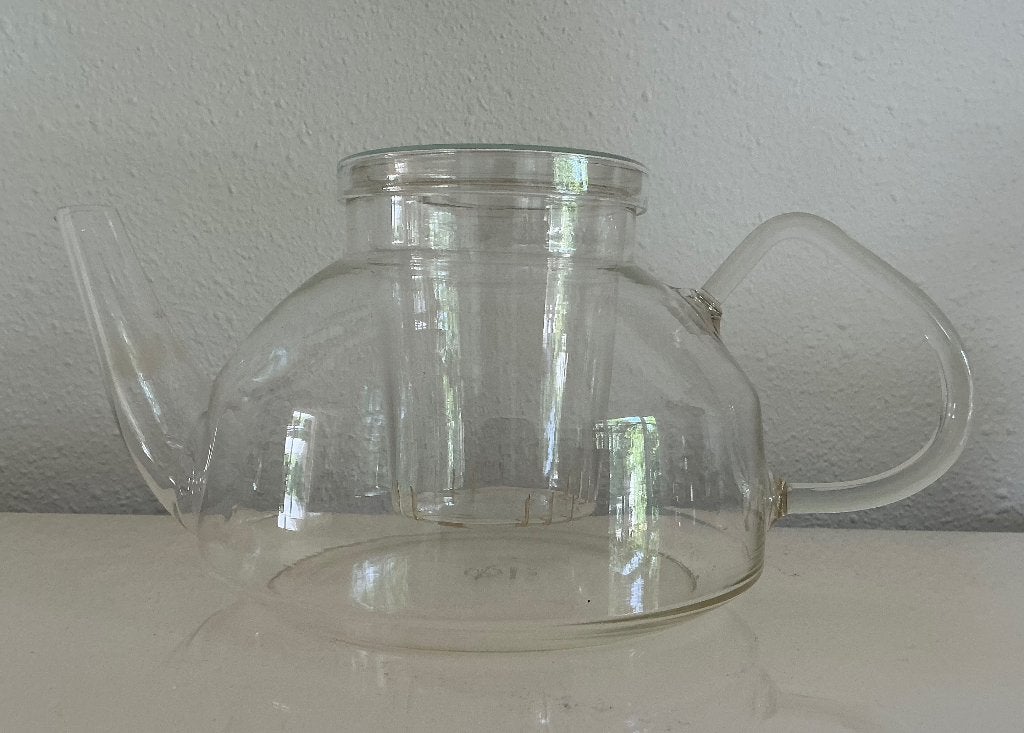 Mooie glazen theepot, Huis en Inrichting, Keuken | Servies, Overige typen, Ophalen of Verzenden, Overige stijlen, Glas
