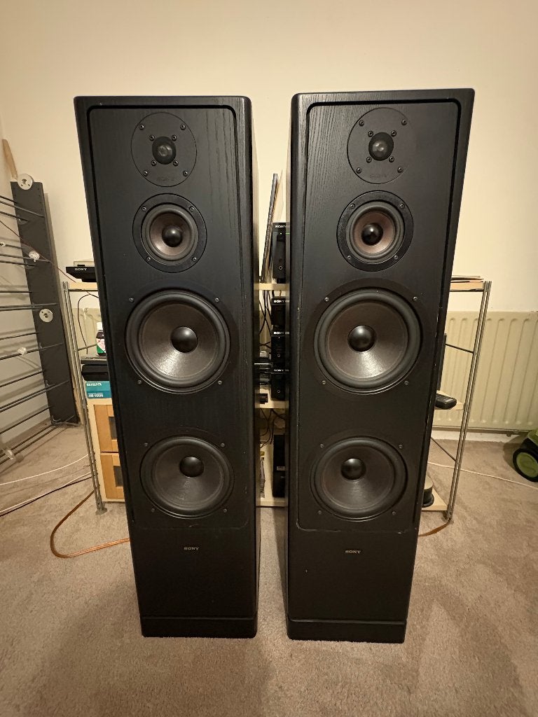 mooie set Sony SS F-7 ES uit de Sony ES serie, Ophalen, Gebruikt, 60 tot 120 watt, Sony