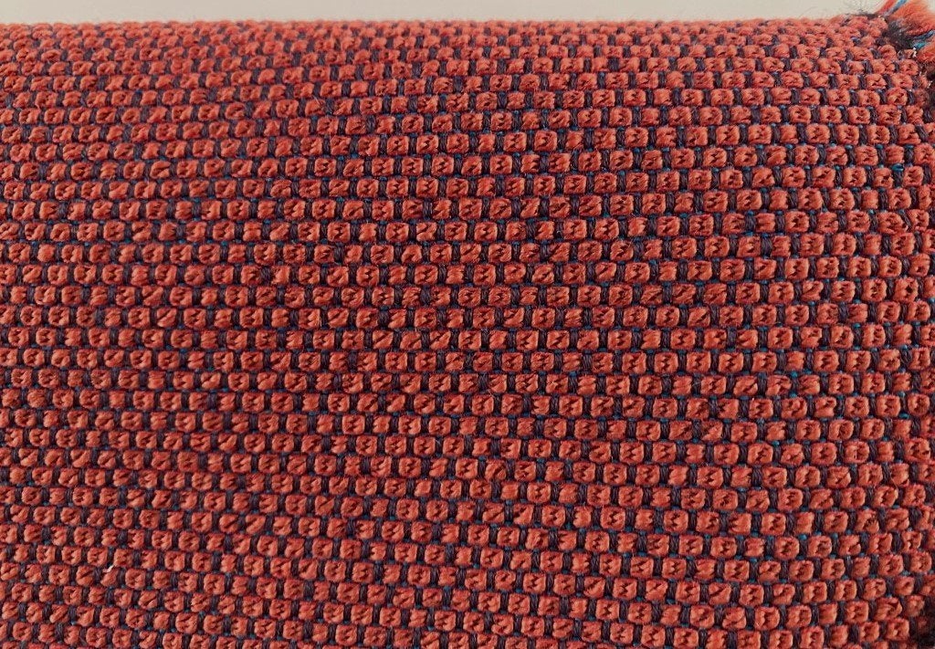 ROHI Opera XXL; oranjebruin+turquoise+paars; meubelstof, Wol, 120 cm of meer, Nieuw, Oranje