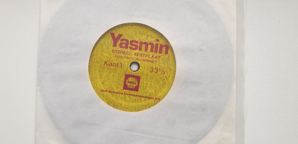 4986 shell yasmin stereo testplaat, Verzenden, Zo goed als nieuw, 12 inch