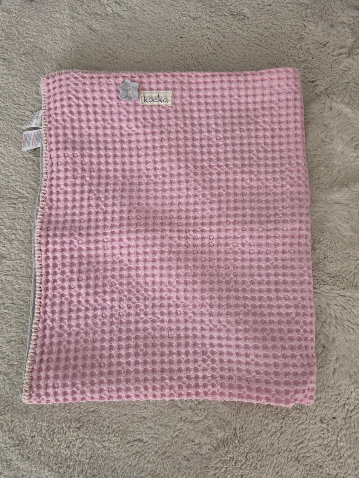 Koeka Deken Roze, Ophalen, Gebruikt, Koeka, Roze