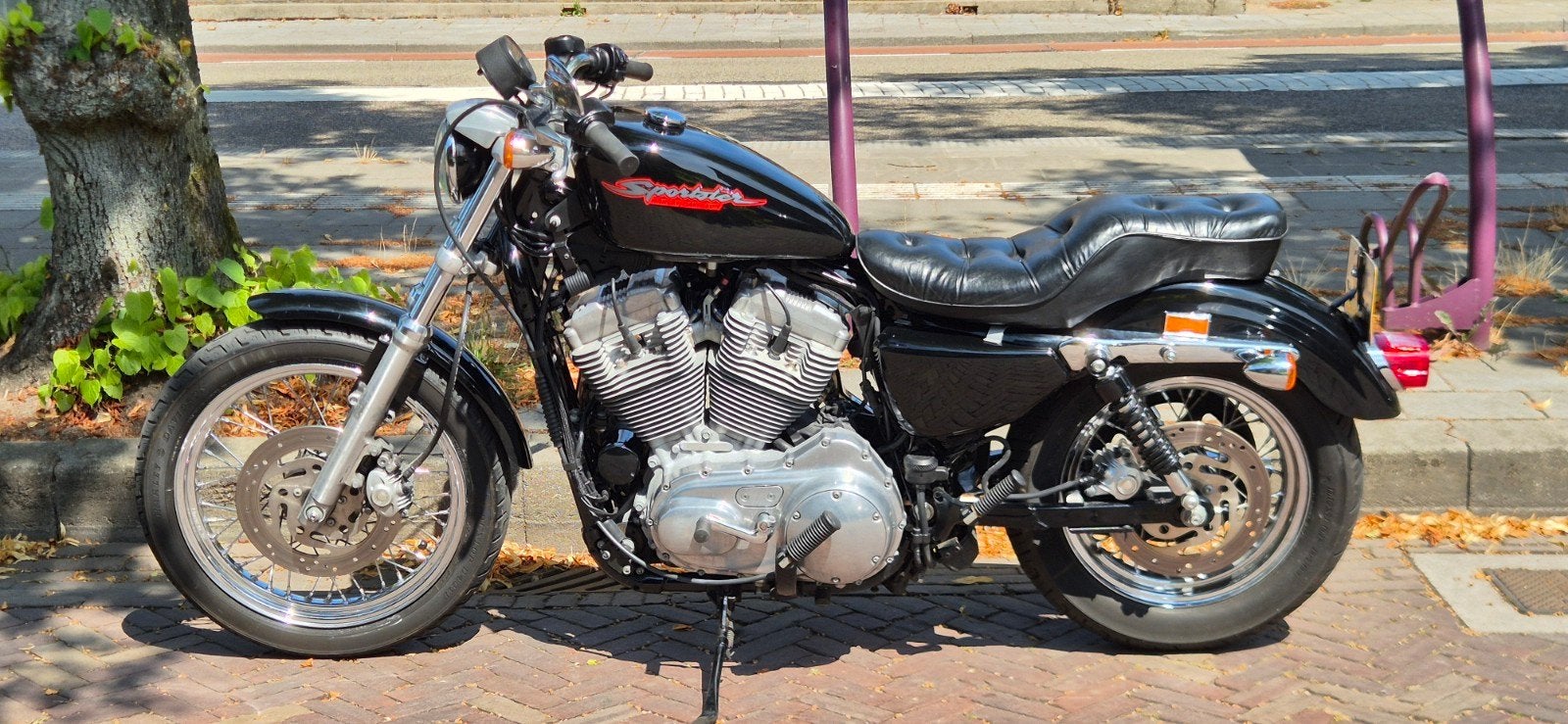 Harley Davidson Sportster XLH883 - 5HD 2007 - Slechts 10d km, 2 cilinders, Chopper, Particulier