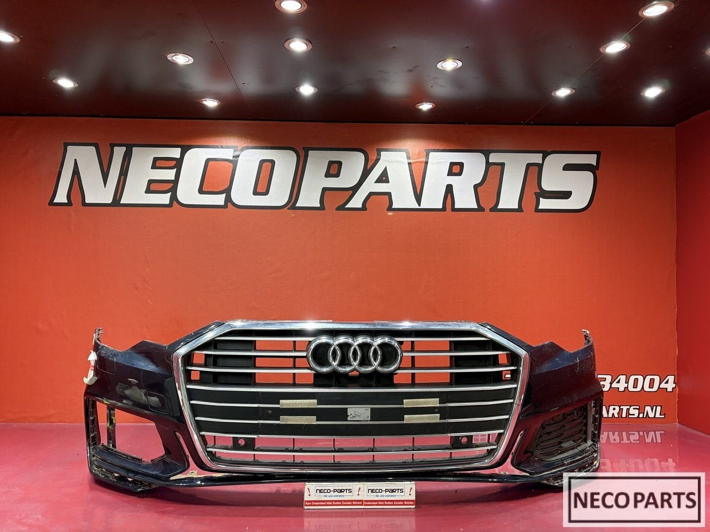 AUDI A6 C8 VOORBUMPER BUMPER 4K0807095A ORIGINEEL, Gebruikt, -, -, Achter
