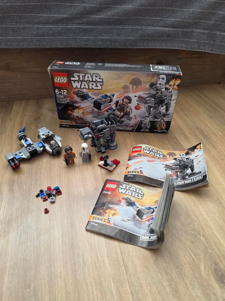 Lego 75195 Ski Speeder vs. First Order Walker Microfighters, Kinderen en Baby's, Speelgoed | Duplo en Lego, Star Wars, Lego, Ophalen of Verzenden