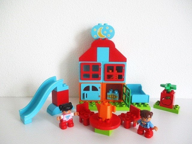 duplo het eerste speelhuis, Ophalen of Verzenden, Zo goed als nieuw, Complete set, Duplo