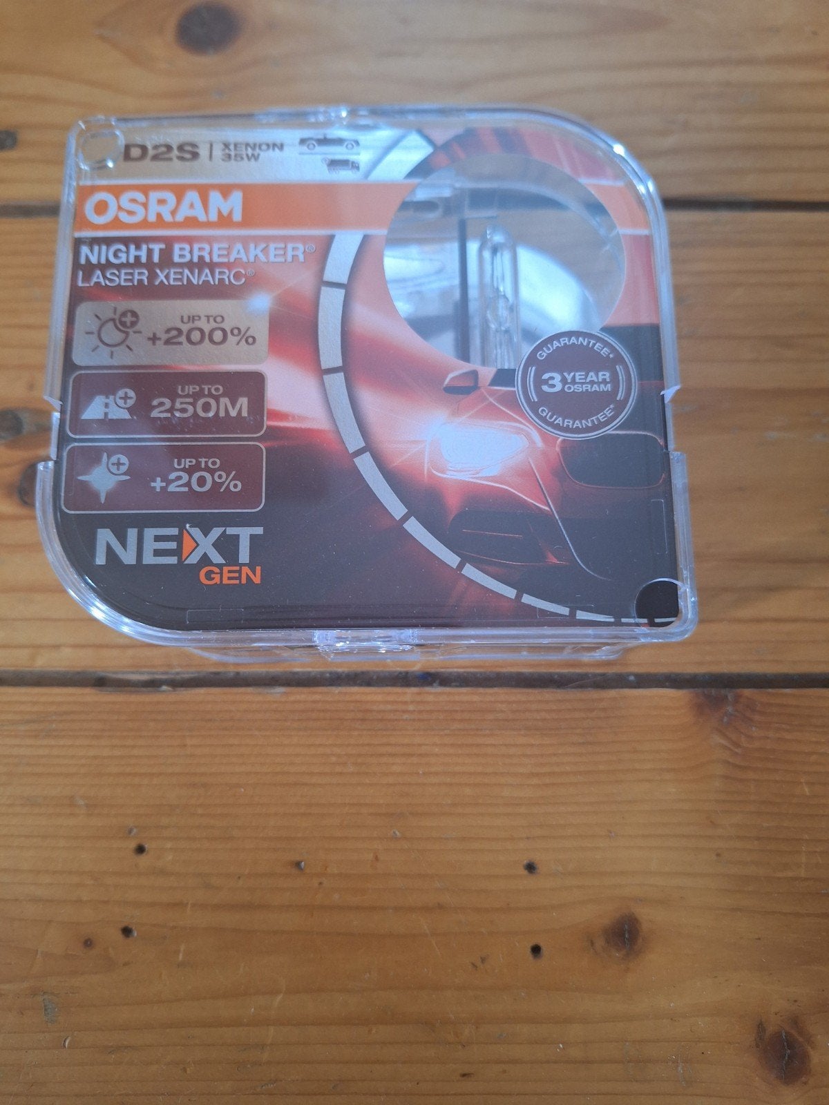 OSRAM Night Breaker Laser Xenarc D2S 35W P32d-2 Xenon Lamp, Ophalen of Verzenden, Nieuw