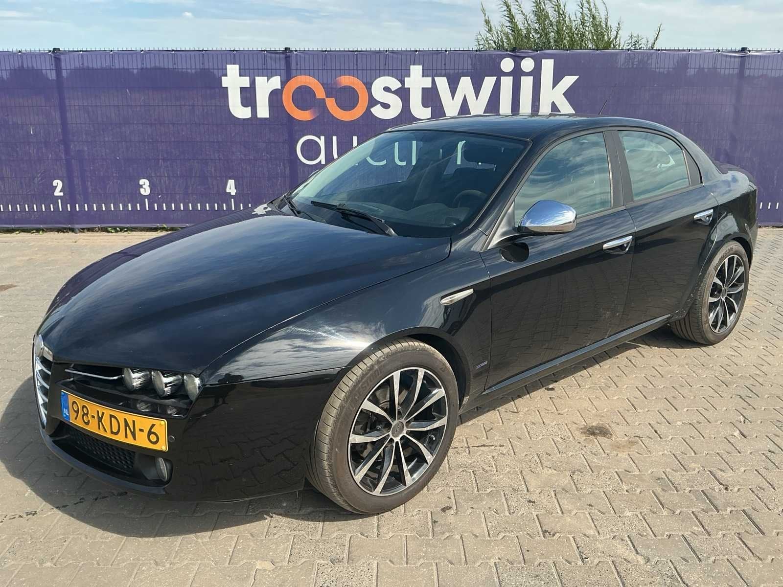 2009 - Alfa Romeo - 159 - 1.8 mpi Impression - Personenauto, Auto's, Alfa Romeo, Gebruikt, 4 cilinders, 1796 cc, Zwart