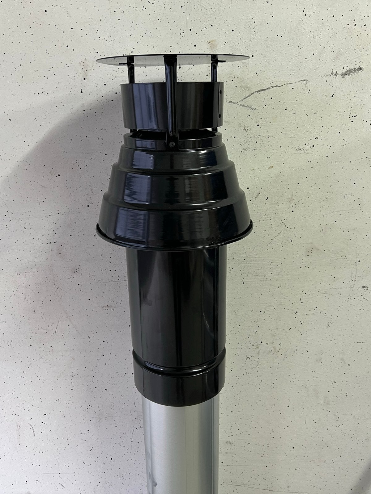 Nieuwe rookgasafvoer 9 stuks, Doe-het-zelf en Verbouw, Ophalen of Verzenden, Nieuw, Ventilator en Afzuiger