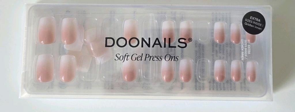 Doonails Soft Gel Press Ons Baby Boomer (incompleet), Overige kleuren, Nieuw, Ophalen of Verzenden, Handen en Nagels