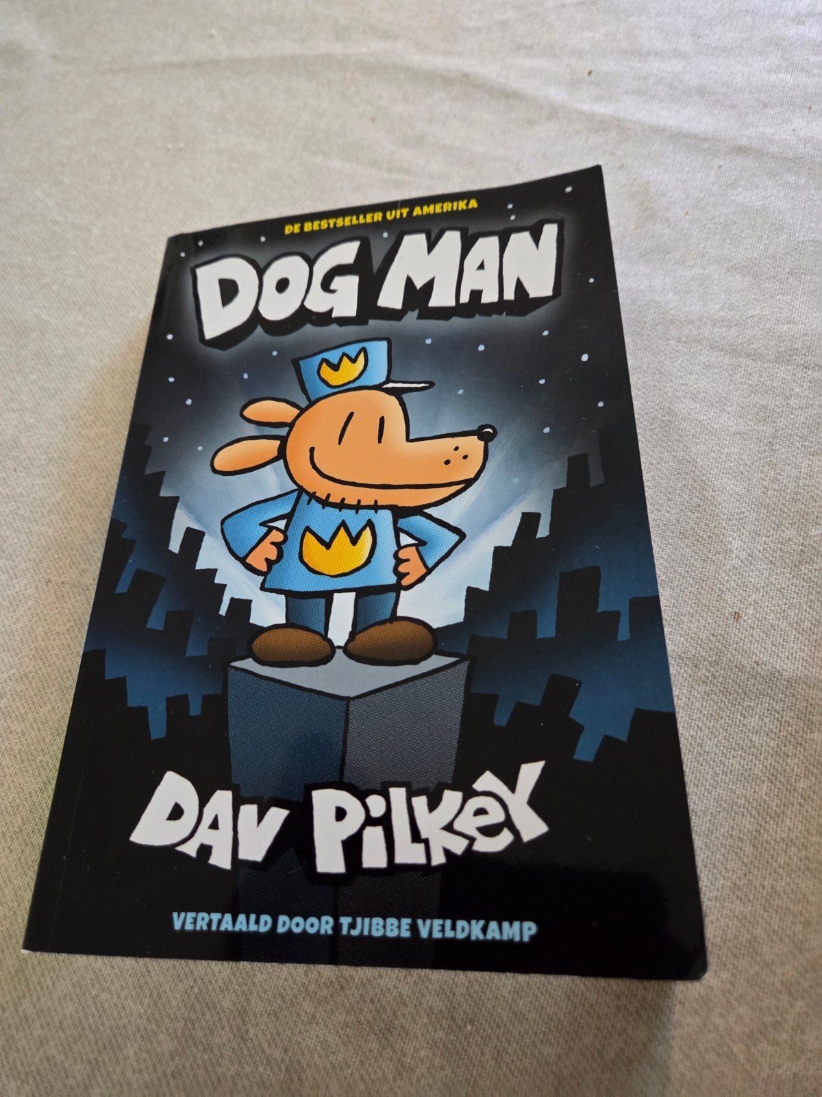 Dav Pilkey - Dog Man 1 - Dog Man, Eén stripboek, Ophalen of Verzenden, Zo goed als nieuw