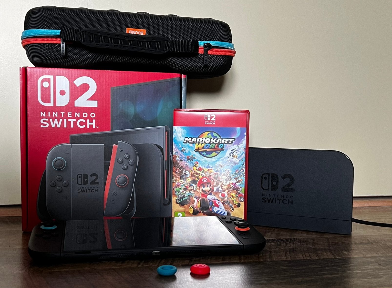 Switch 2, Ophalen of Verzenden, Zo goed als nieuw, Met 2 controllers, Switch Original