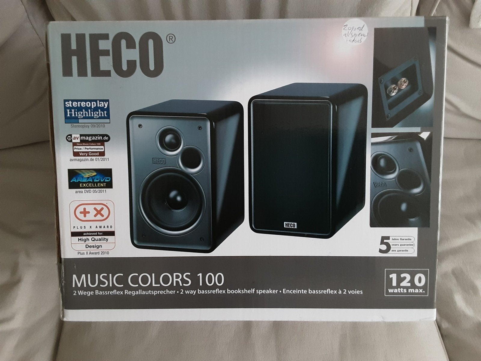 Heco speakers / luidsprekers, Audio, Tv en Foto, Luidsprekers, Ophalen of Verzenden, Zo goed als nieuw, Overige merken