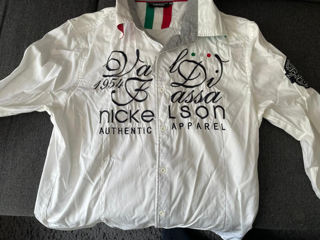 Nickelson blouse man xl, Wit, Nickelson, Ophalen of Verzenden, Zo goed als nieuw