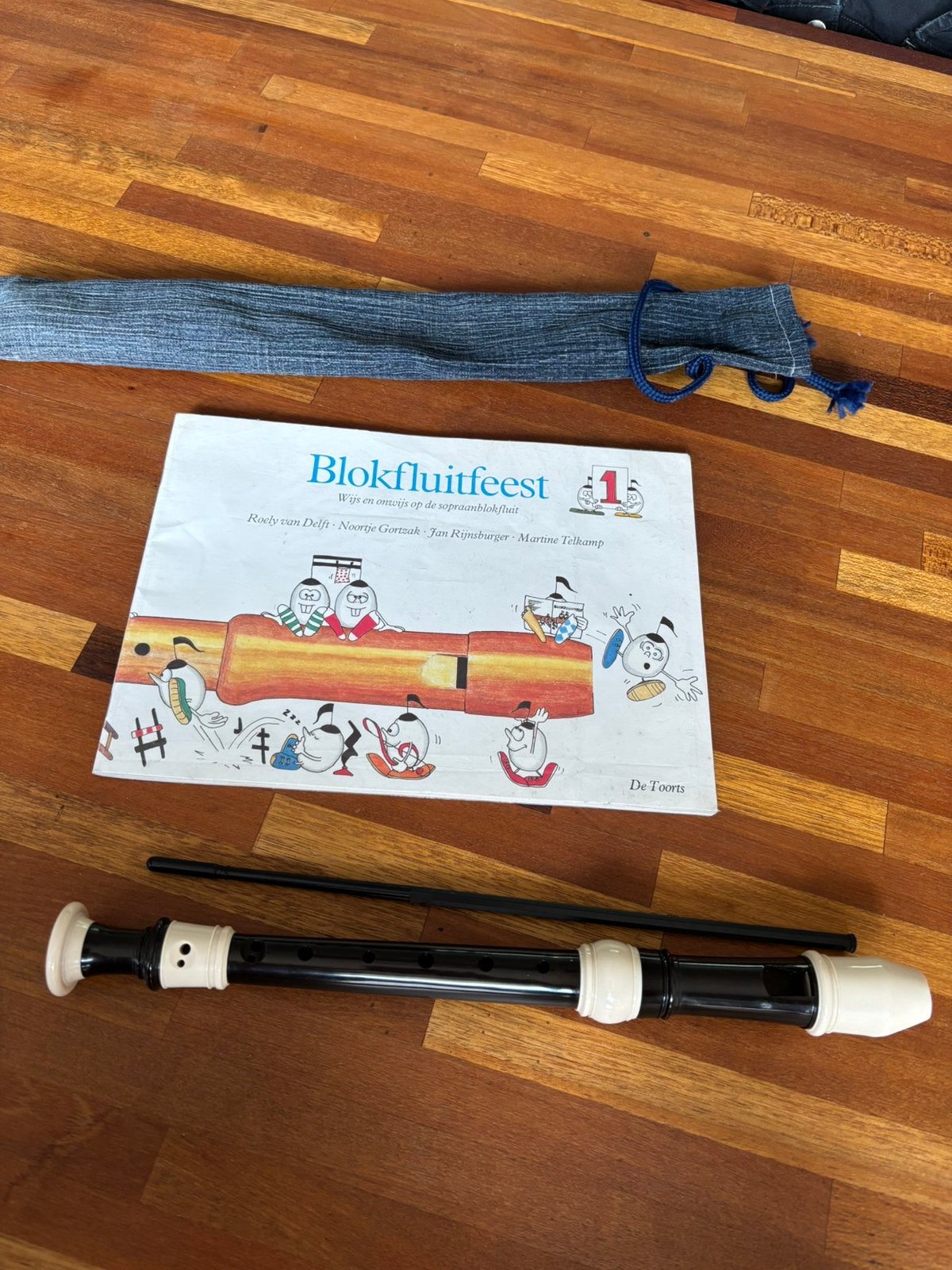 Blokfluit, Ophalen, Zo goed als nieuw, Kunststof
