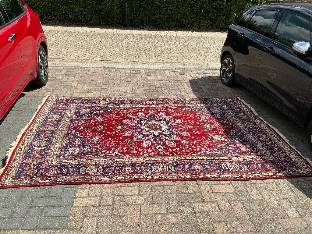 Perzisch tapijt, Huis en Inrichting, Stoffering | Tapijten en Kleden, Ophalen, Gebruikt, 200 cm of meer, 200 cm of meer