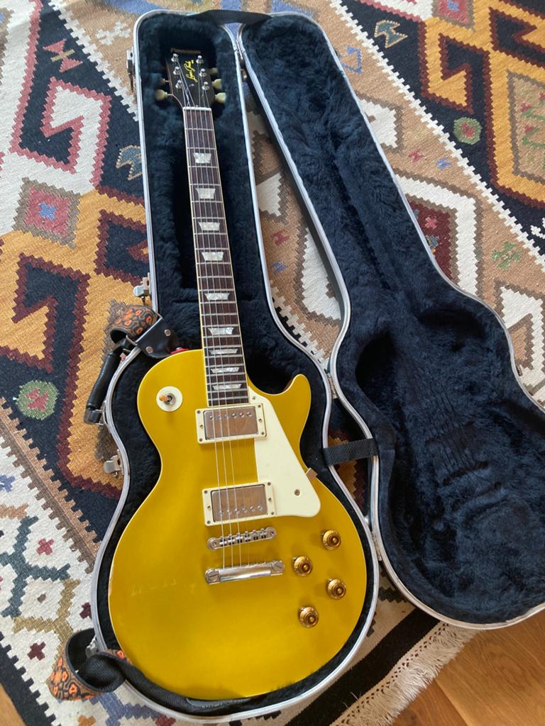 Fernandes Goldtop made in Japan, Muziek en Instrumenten, Snaarinstrumenten | Gitaren | Elektrisch, Ophalen of Verzenden, Zo goed als nieuw