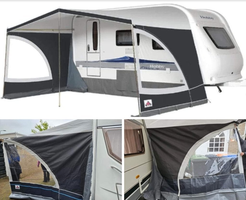 Te koop Dorema caravan luifel met zijwanden, Caravans en Kamperen, Ophalen, Zo goed als nieuw