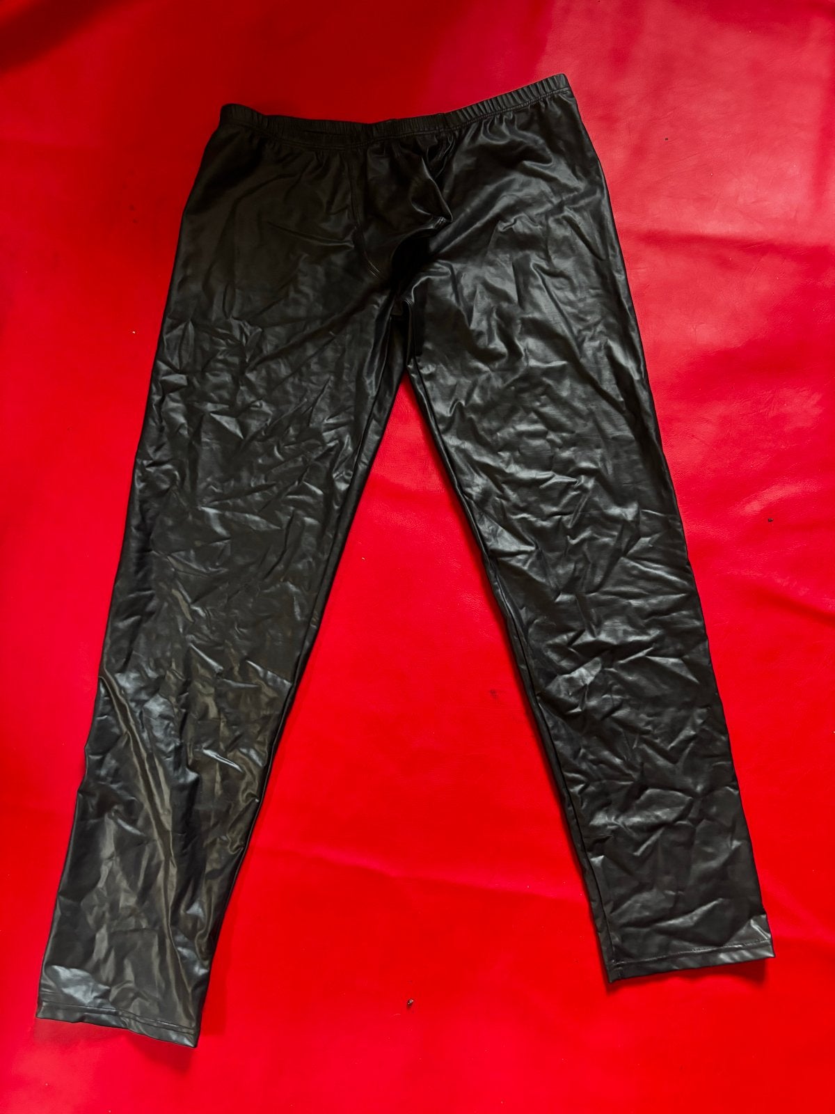 Leatherlook Latex Legging XL - Party Wear, Kleding | Dames, Zwart, Nieuw, Ophalen of Verzenden, Legging