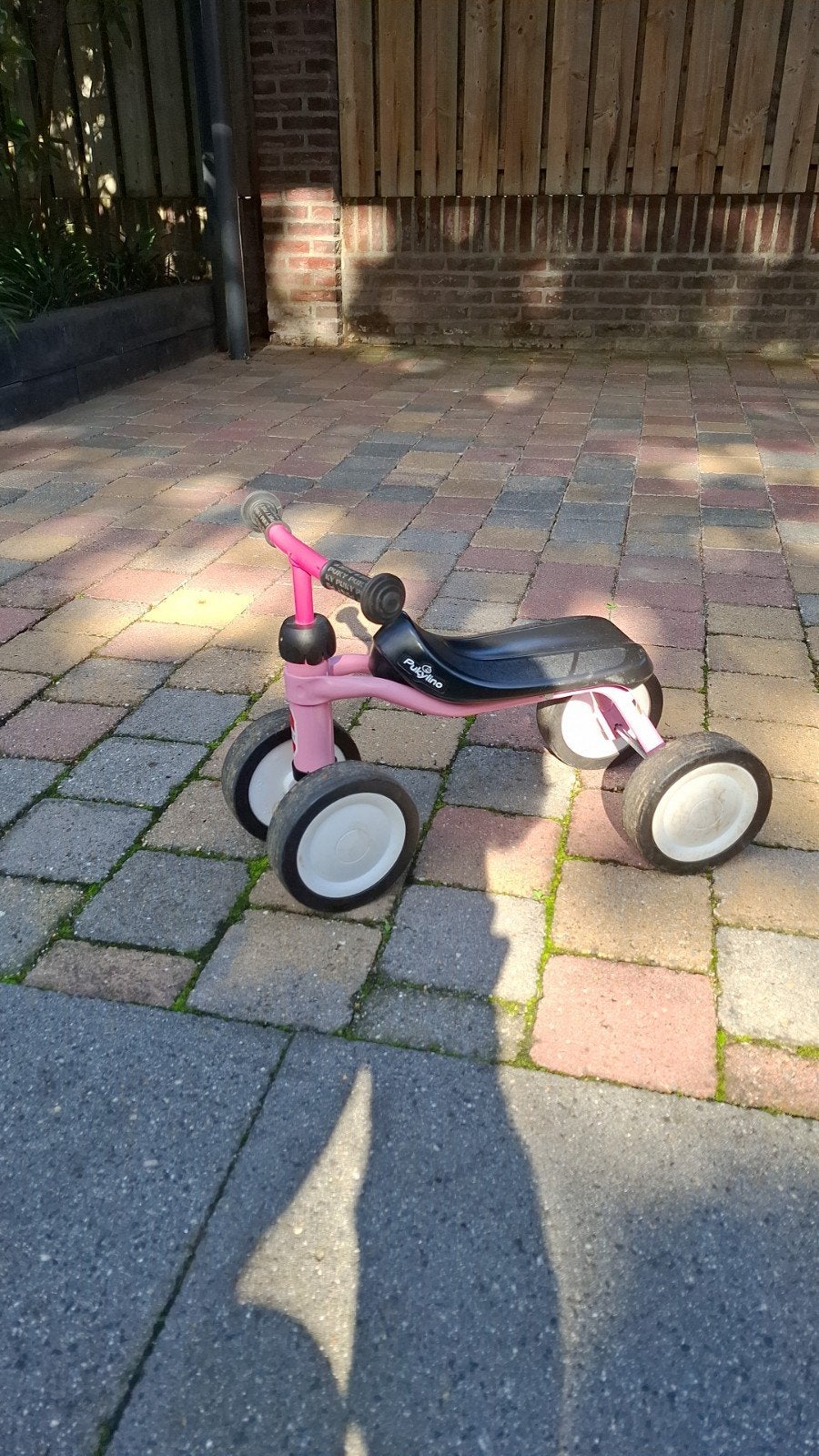 Puky Pukylino loopfiets roze - Zo goed als nieuw, Ophalen, Zo goed als nieuw, Minder dan 16 inch, Puky