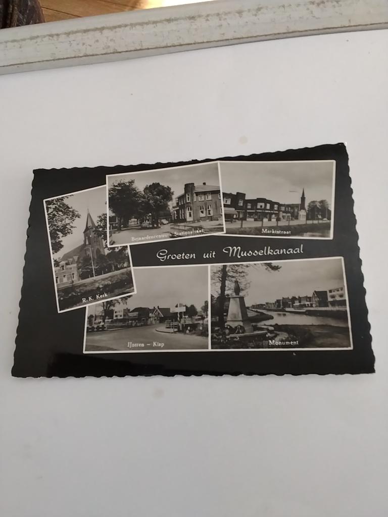 GROETEN UIT. MUSSELKANAAL, Verzamelen, Ansichtkaarten | Nederland, Ophalen of Verzenden, 1960 tot 1980