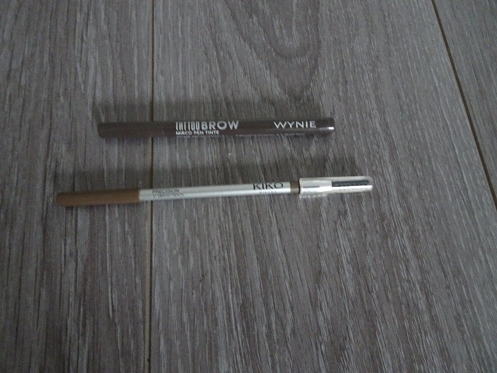 2x nieuwe wenkbrauwpotlood – KIKO Milano & Spaans merk bruin, Ogen, Bruin, Nieuw, Ophalen of Verzenden