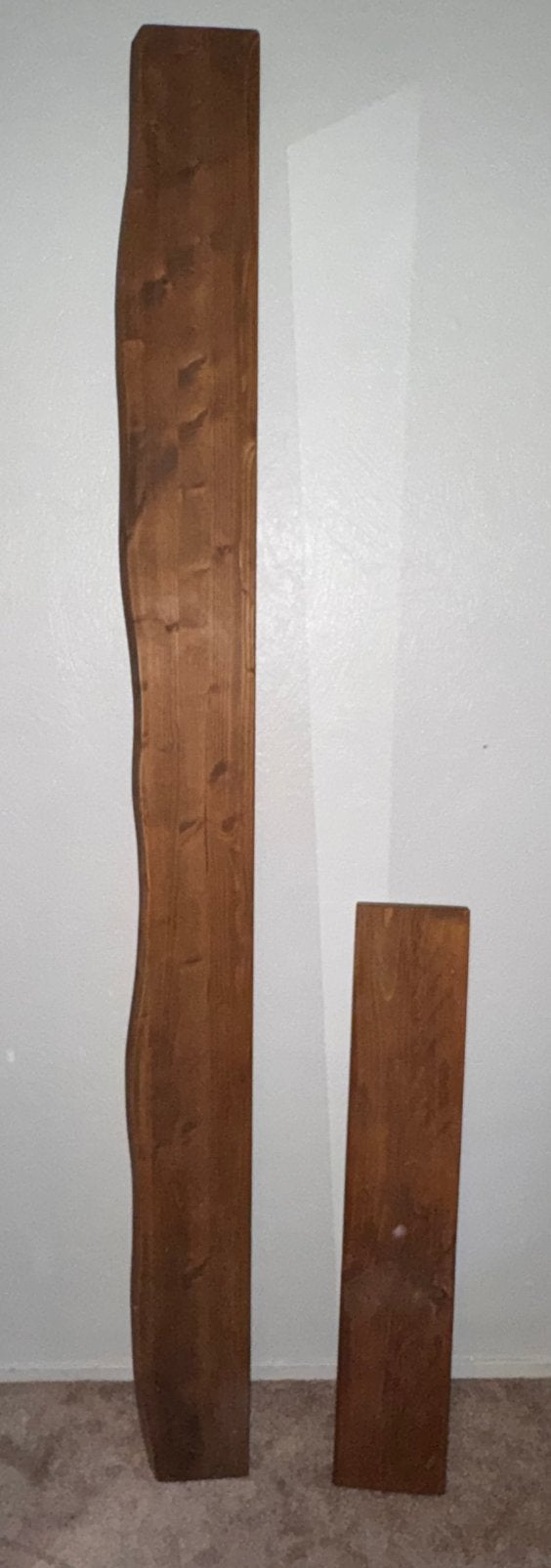 Massief houten wandplanken, Ophalen, Zo goed als nieuw