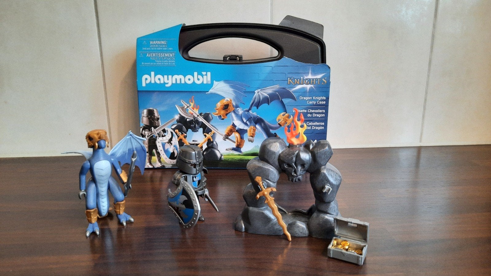 Playmobil knights 5657 - inclusief koffer COMPLEET!, Kinderen en Baby's, Speelgoed | Playmobil, Complete set, Overige typen, Ophalen of Verzenden