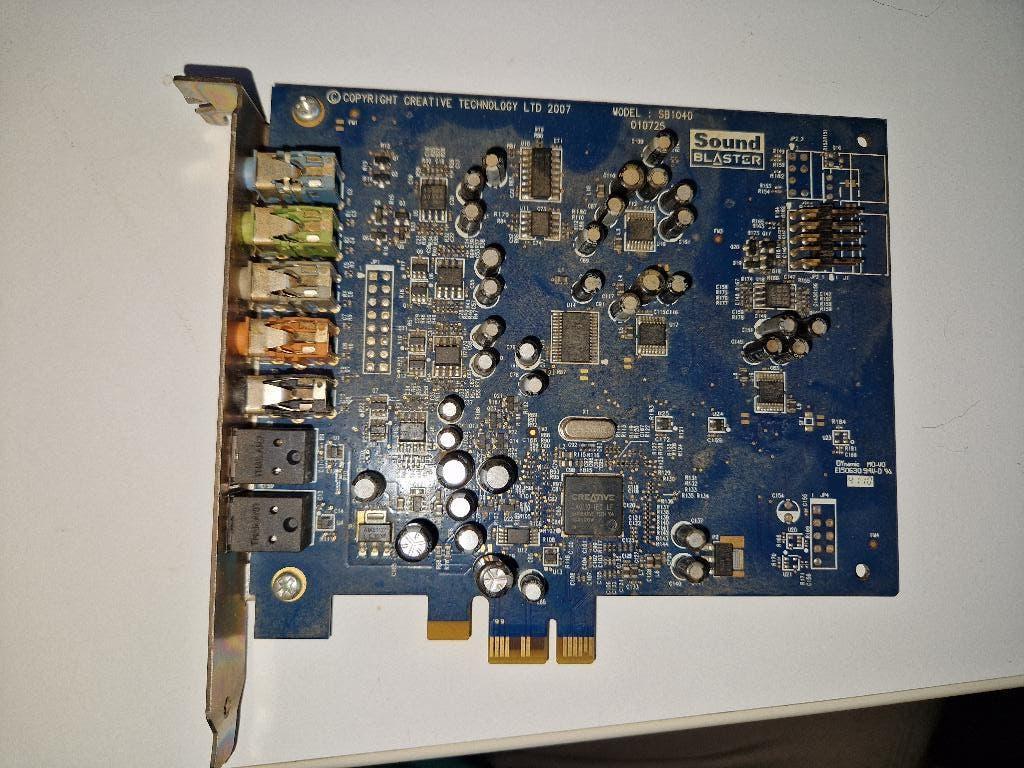 sound blaster x-fi xtreme audio, Computers en Software, Ophalen of Verzenden, Gebruikt, Intern, Creative