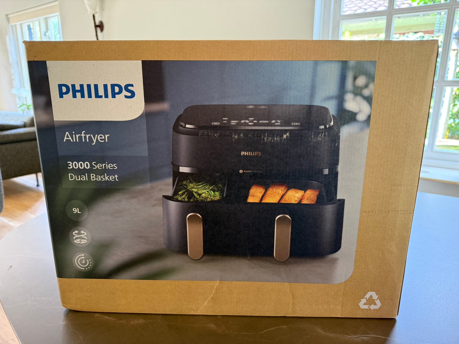 Philips Airfryer 3000 Dual Basket - nieuw in de doos, Verzenden, Nieuw, Airfryer XXL