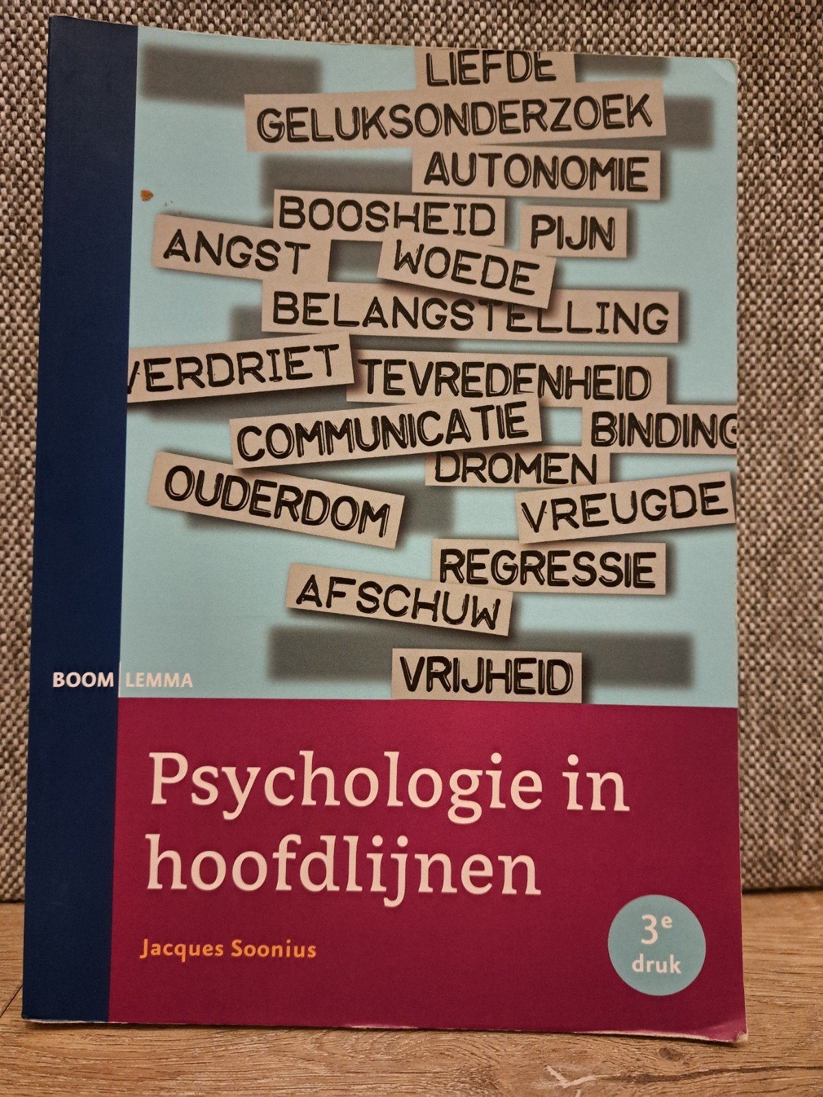 Jacques Soonius - Psychologie in hoofdlijnen, Gelezen, Ophalen of Verzenden, Ontwikkelingspsychologie, Jacques Soonius