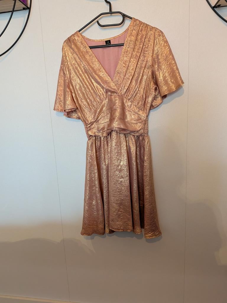 Feest jurkje oud roze, Nieuw, Ophalen of Verzenden, Roze, Maat 34 (XS) of kleiner