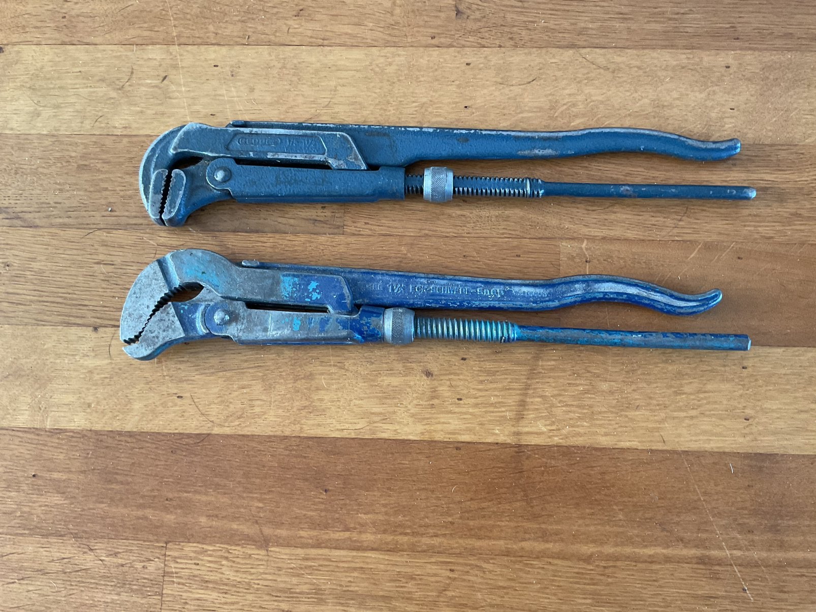 Pijpen tangen, Ophalen, Gebruikt, Tang