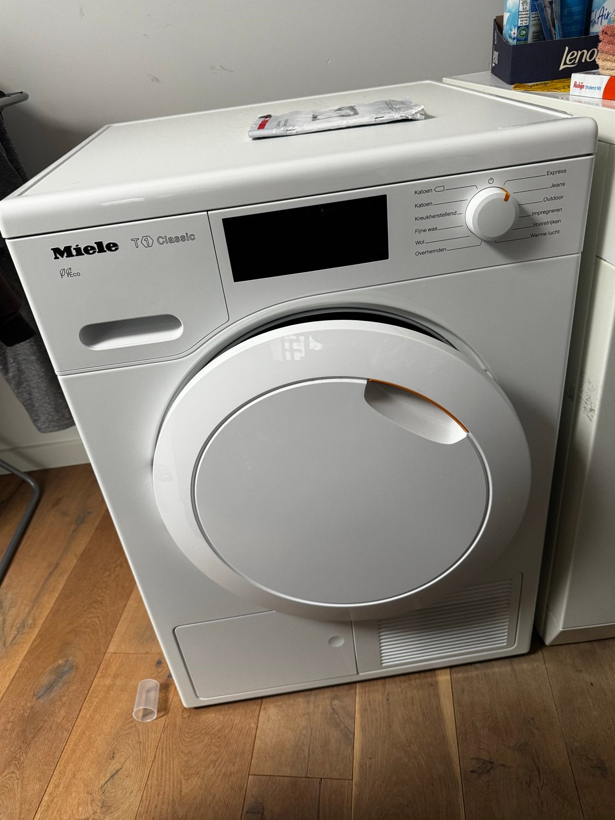 Miele T1 Classic warmtepompdroger, Ophalen, 8 tot 10 kg, Zo goed als nieuw, 85 tot 90 cm