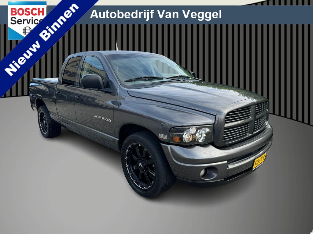 Dodge Ram 1500 5.7 hemi magnum marge, speciale velgen, trekh, Auto's, Bestelauto's, Automaat, 340 pk, Leder, Bedrijf