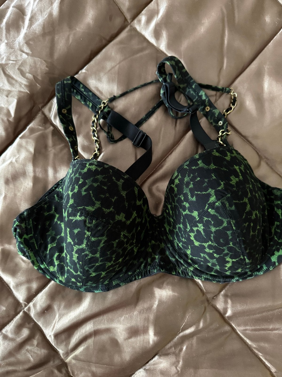 Marlies Dekkers Awaken Plunge Balcony BH 90D Groen Luipaard, Ophalen of Verzenden, Groen, BH