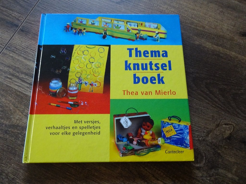 Thema knutselboek, Thea v. Mierlo, nieuwstaat, Ophalen of Verzenden, Zo goed als nieuw, Knutselboek