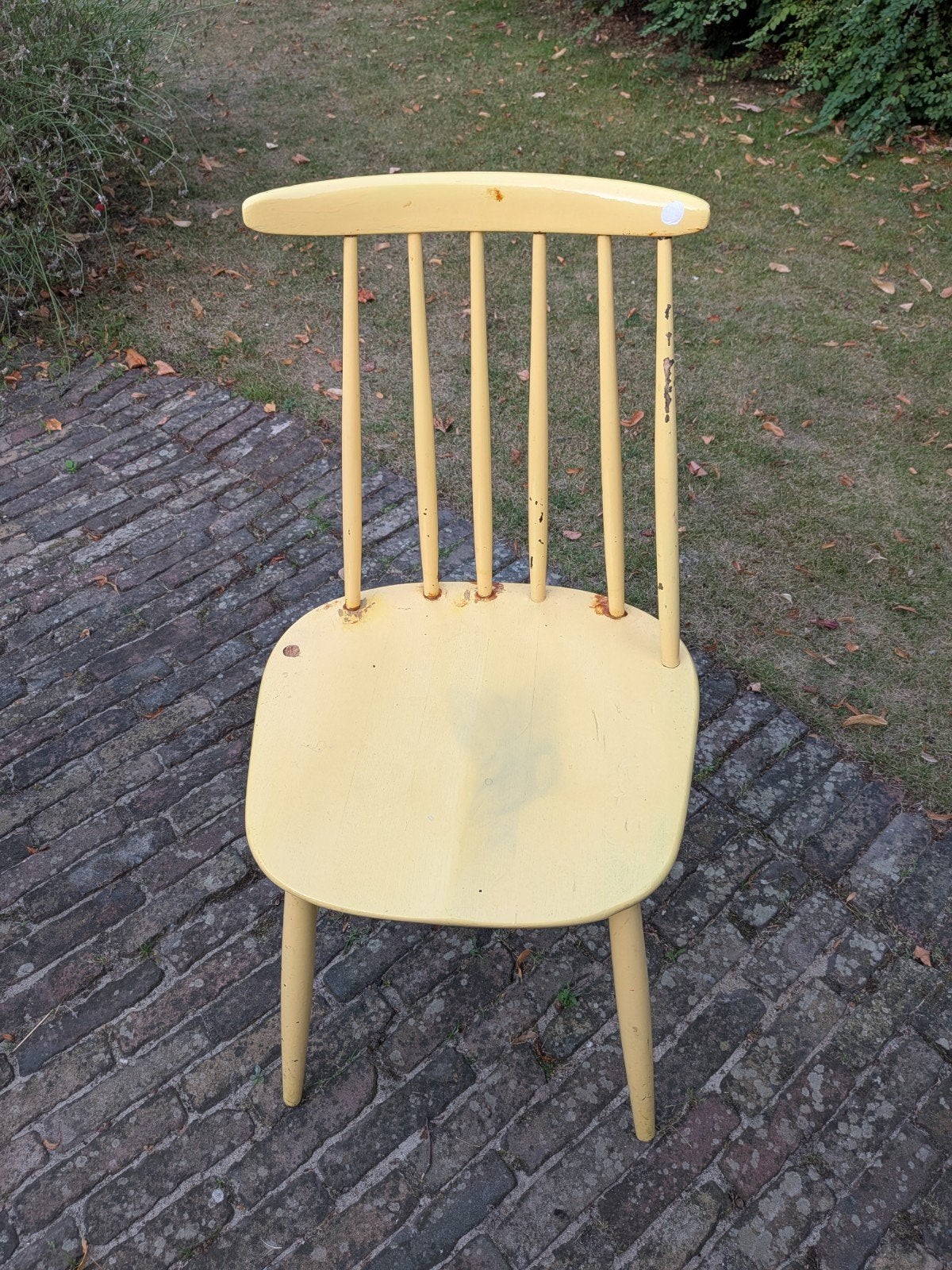 twee houten keukenstoelen, opknappers, Ophalen, Gebruikt, Twee, Overige kleuren