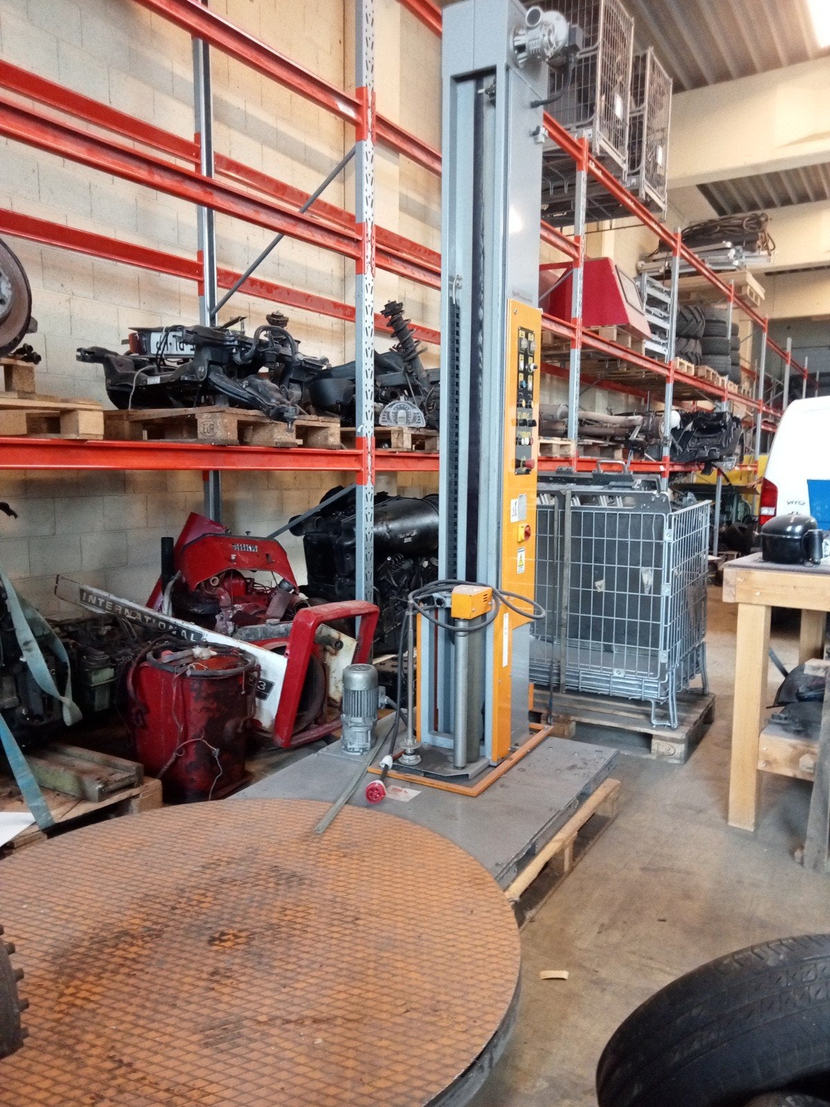 Filma Palletwikkelaar - Verpakkingsmachine, Doe-het-zelf en Verbouw, Ophalen of Verzenden, Gebruikt