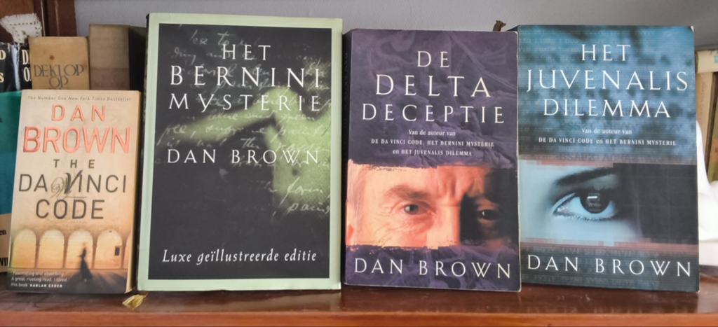Dan Brown Boeken Collectie: Het Bernini Mysterie e.a., Boeken, Ophalen, Gelezen, Dan Brown, Nederland
