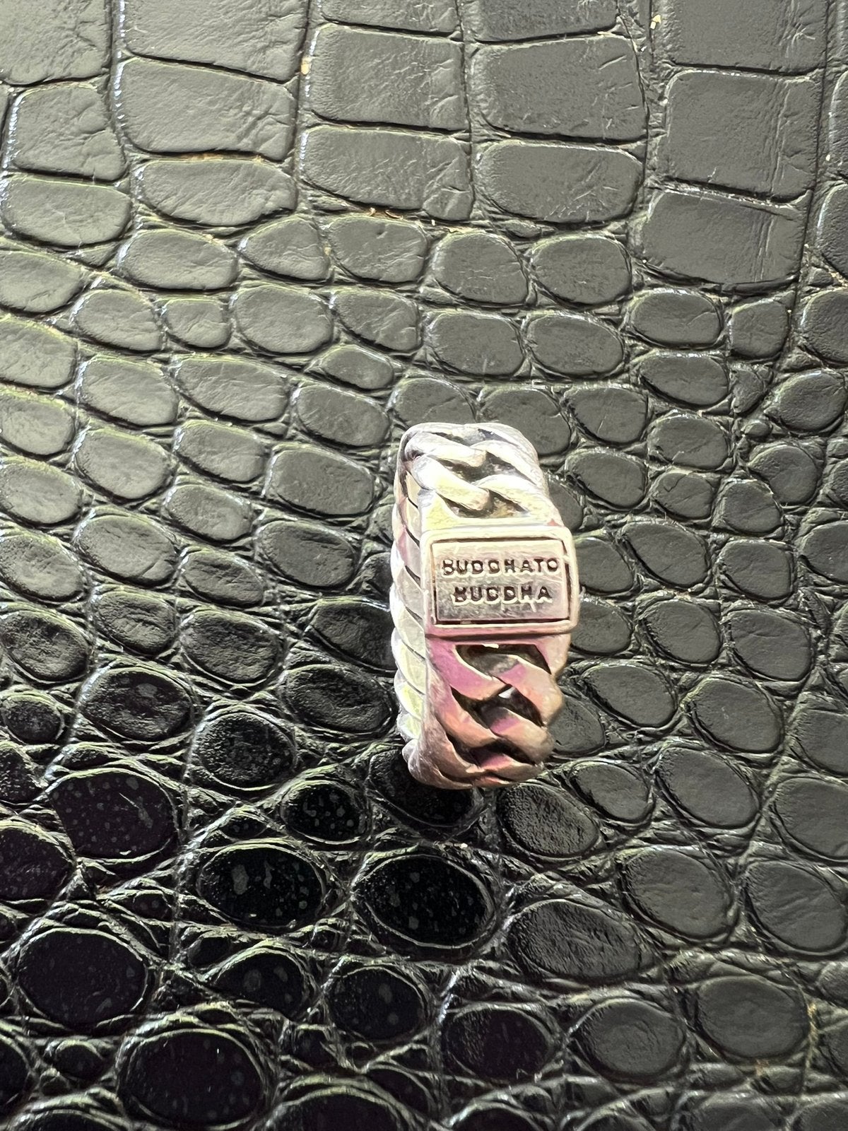 Buddha to Buddha ring, Ophalen of Verzenden, Zo goed als nieuw, 17 tot 18, Dame of Heer