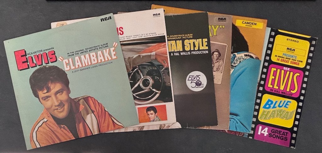 ELVIS PRESLEY - Verzameling van 6 RCA albums ( 6 LPs ), LP, Gebruikt, Ophalen of Verzenden, 12 inch