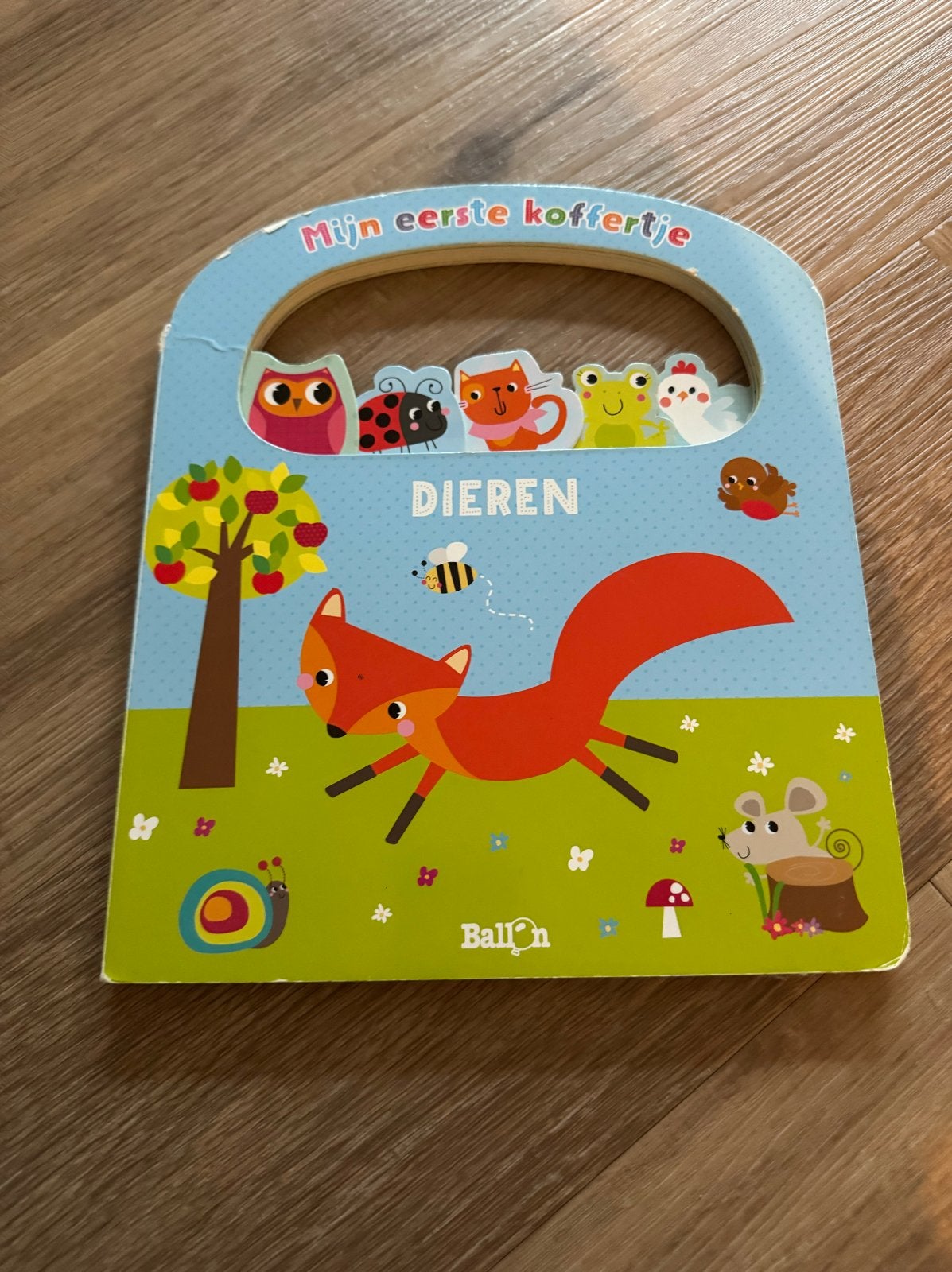 Mijn eerste koffertje Dieren - Ballon Media, Verzenden, Gelezen, Uitklap-, Voel- of Ontdekboek, 1 tot 2 jaar